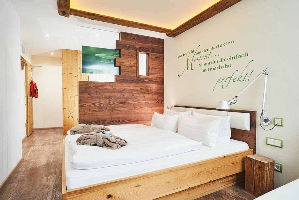 Beliebtes Zimmer Morgentau unseres Wellnesshotels