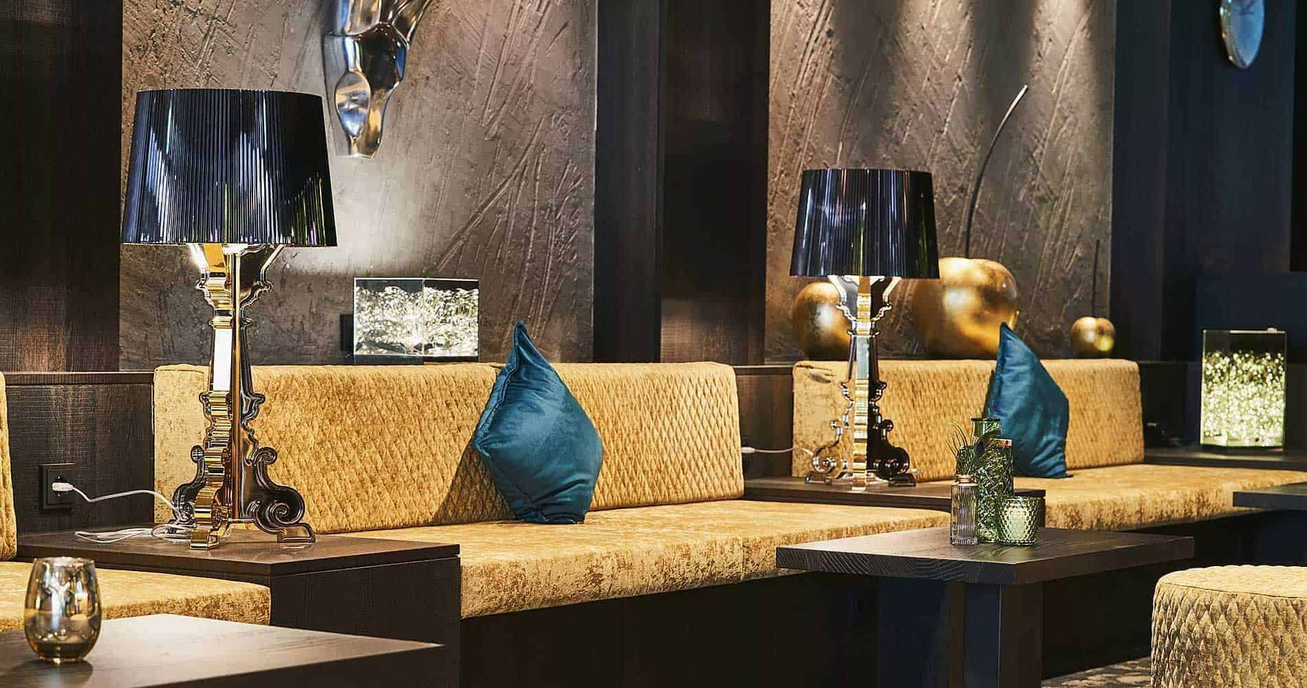 Lobby im Hotel Zum Bräu mit gemütlicher Atmosphäre