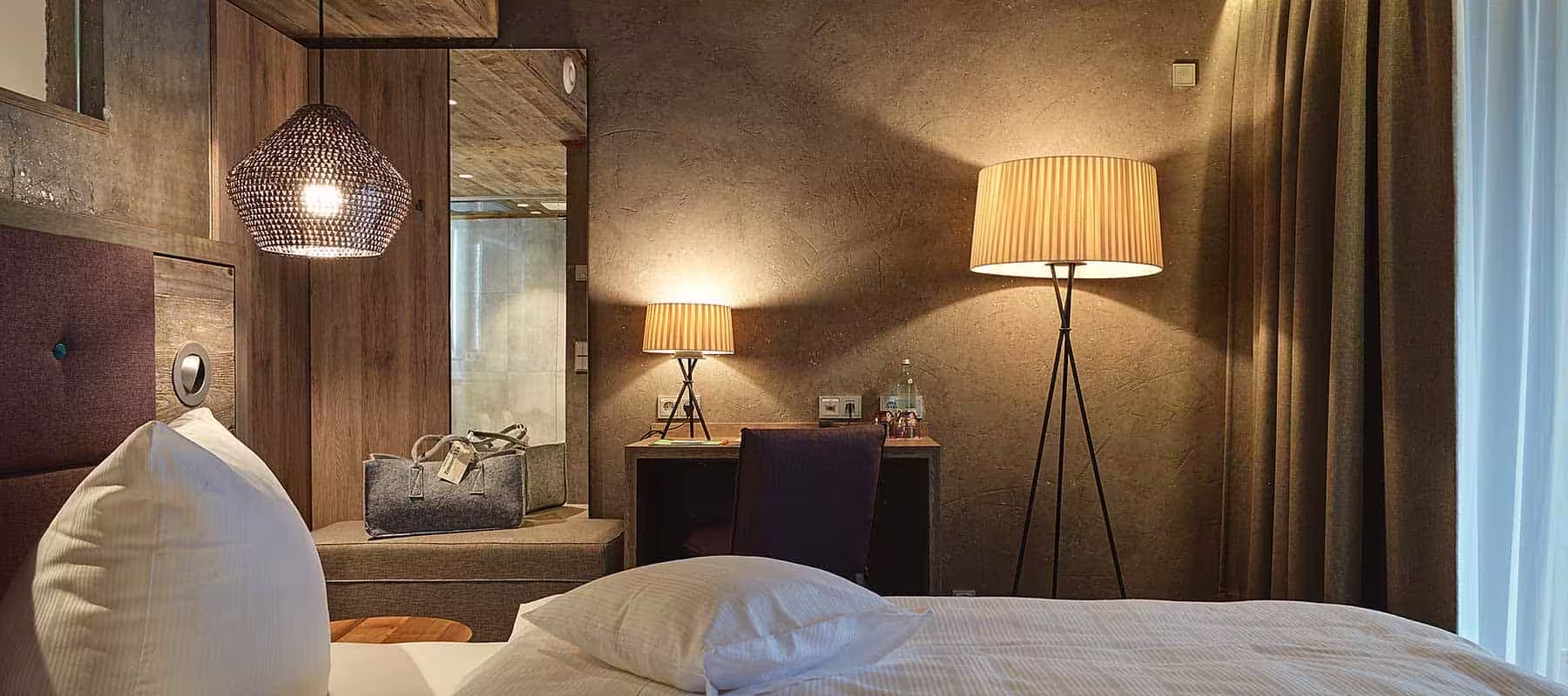 stylisches, komfortables Hotelzimmer unseres Wellnesshotel im Bayerischen Wald