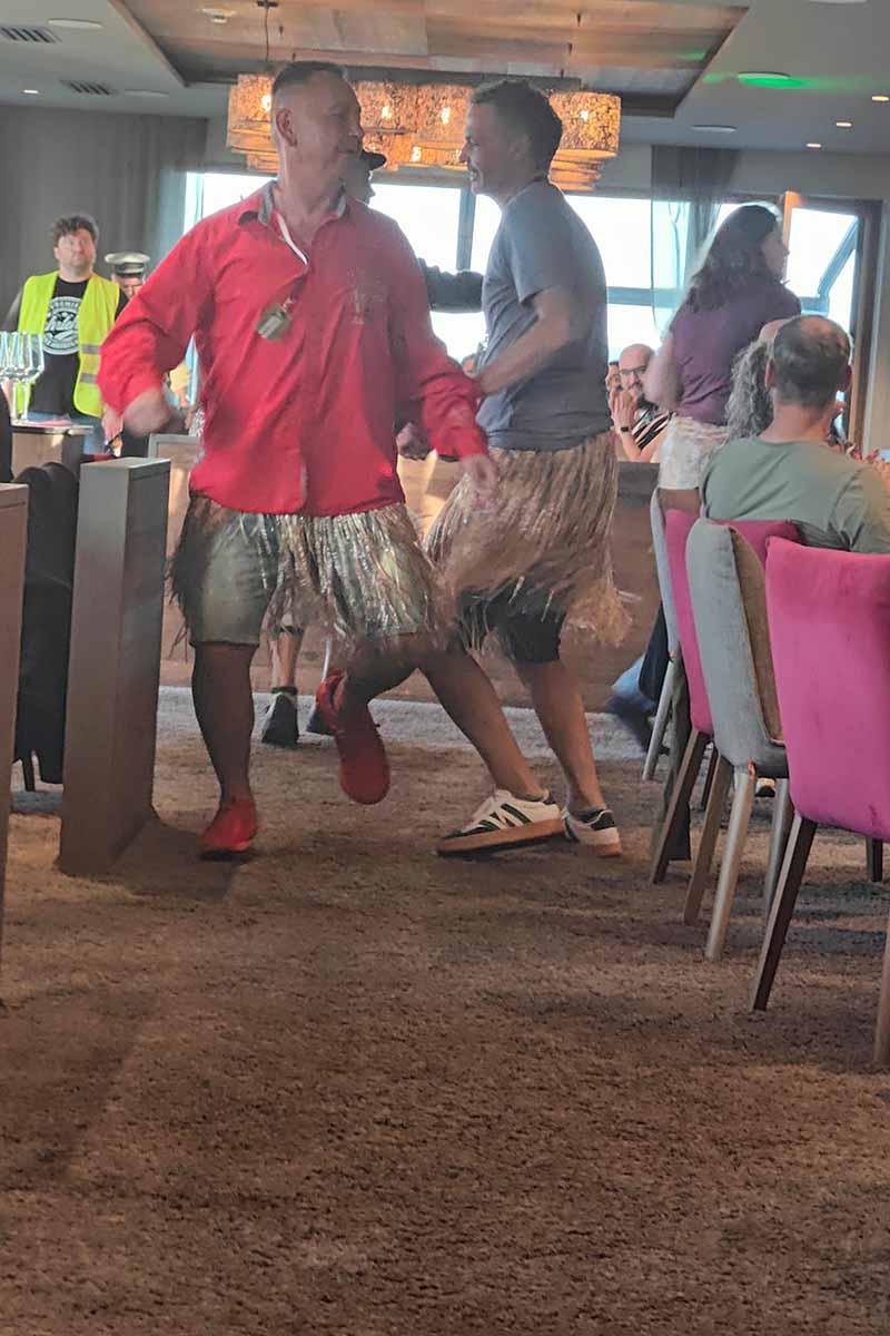 die Mirarbeiter des Wellnesshotel hatten viel Spaß