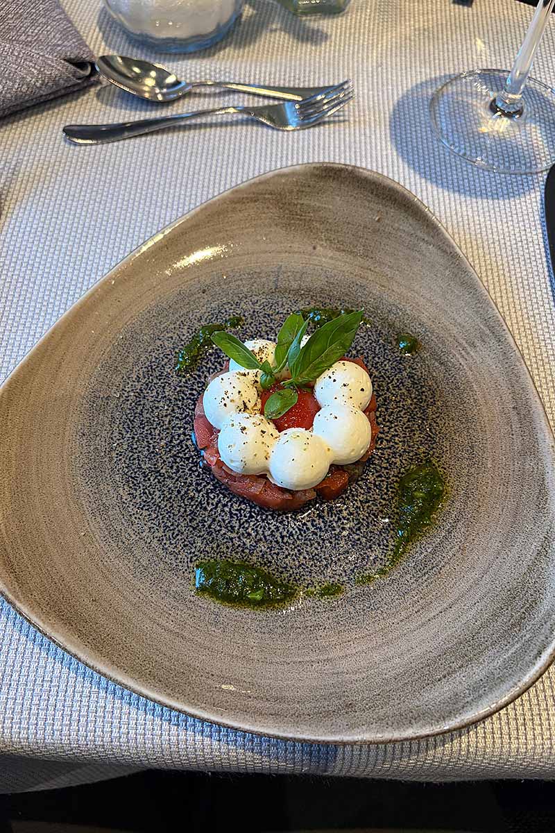 tolles 3 Gänge Menü auf der Mirabeiterfeier unseres Wellnesshotel